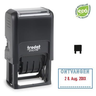 trodat-4750-l-datum-ontvangen