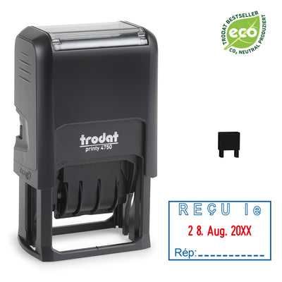trodat-4750-l-datum-recu-le