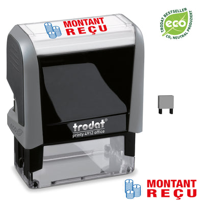 trodat-4912-office-montant-recu