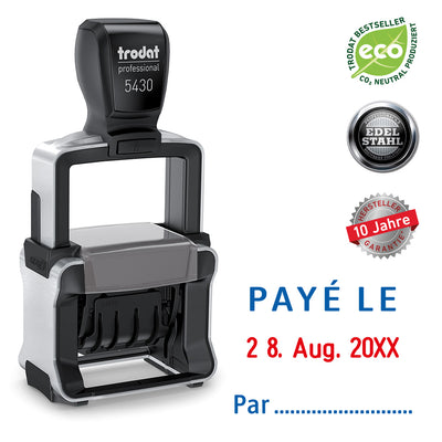 trodat-5430-datum-paye-le