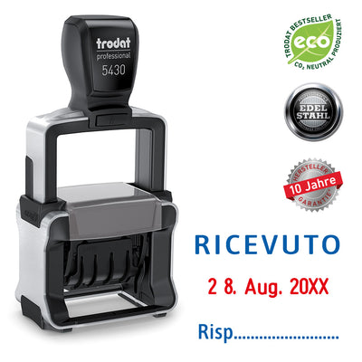 trodat-5430-datum-ricevuto